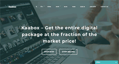 Desktop Screenshot of kaabox.com